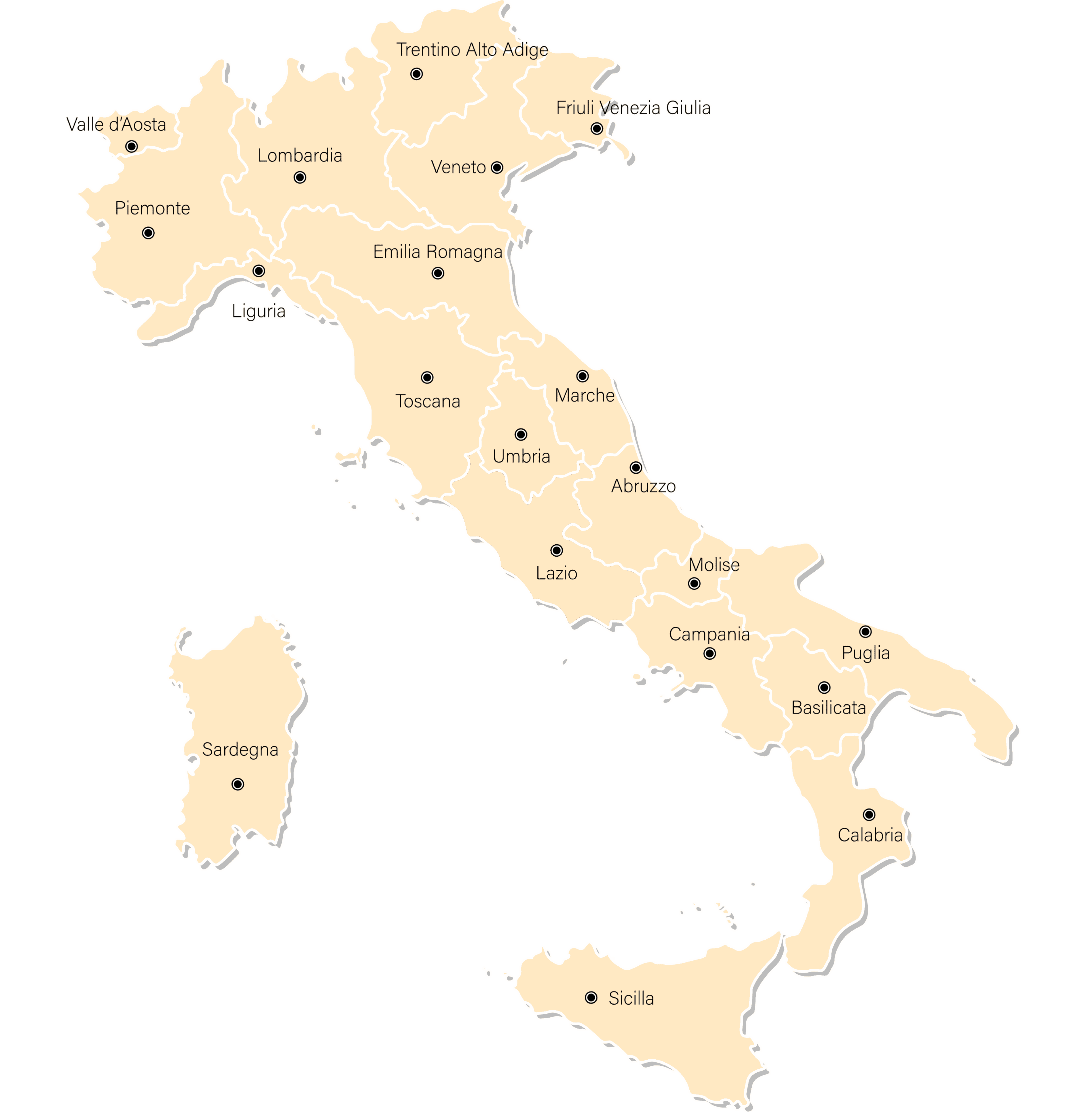 Mappa Italia